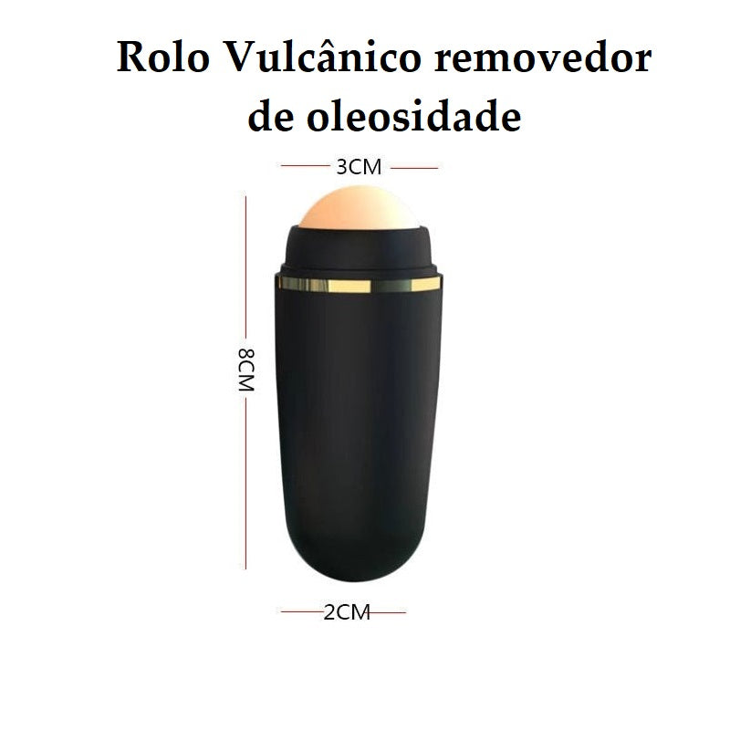 Rolo Vulcânico Removedor de Oleosidade