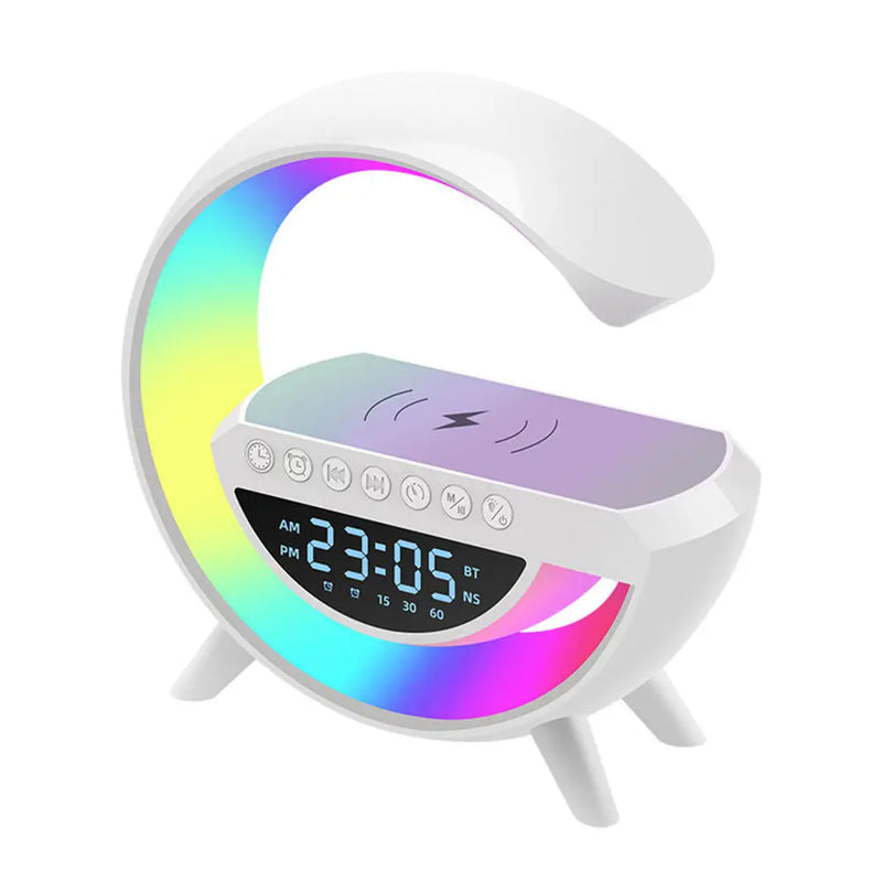 G-speaker Luminária RGB Bluetooth Carregador sem Fio