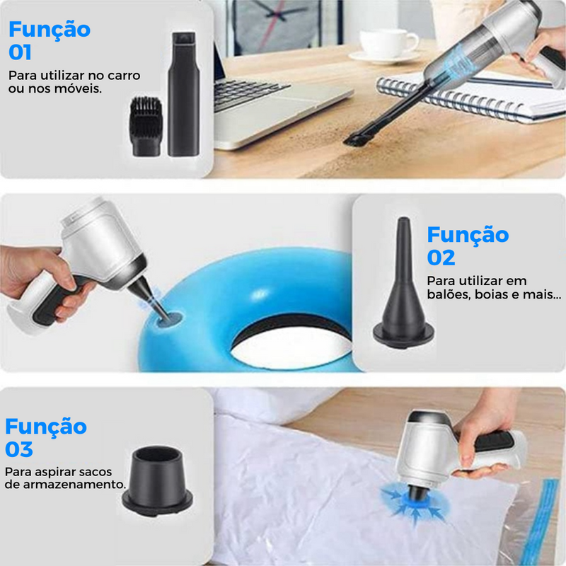Aspirador de Pó Portátil - AspiraMax