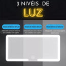 Espelho touch com Led