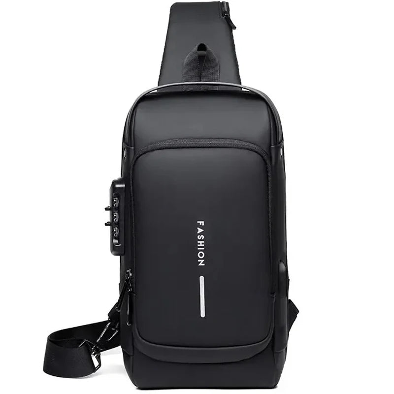 Mochila Antifurto com Senha USB - Slim Bag