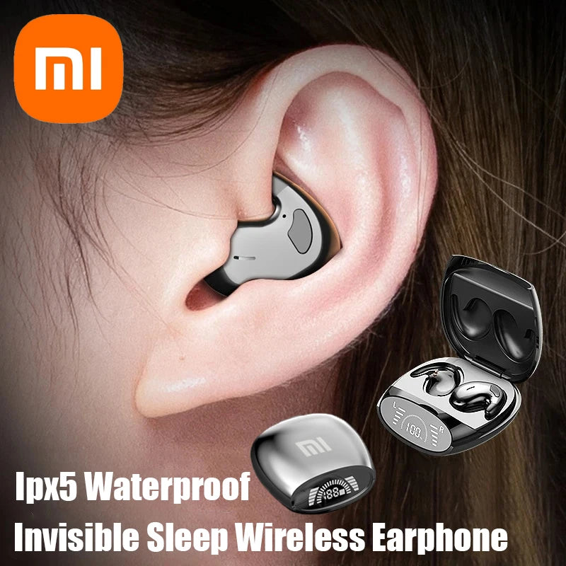 Fone de Ouvido Invisível Bluetooth Xiaomi com Microfone