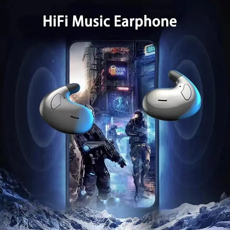 Fone de Ouvido Invisível Bluetooth Xiaomi com Microfone