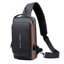 Mochila Antifurto com Senha USB - Slim Bag