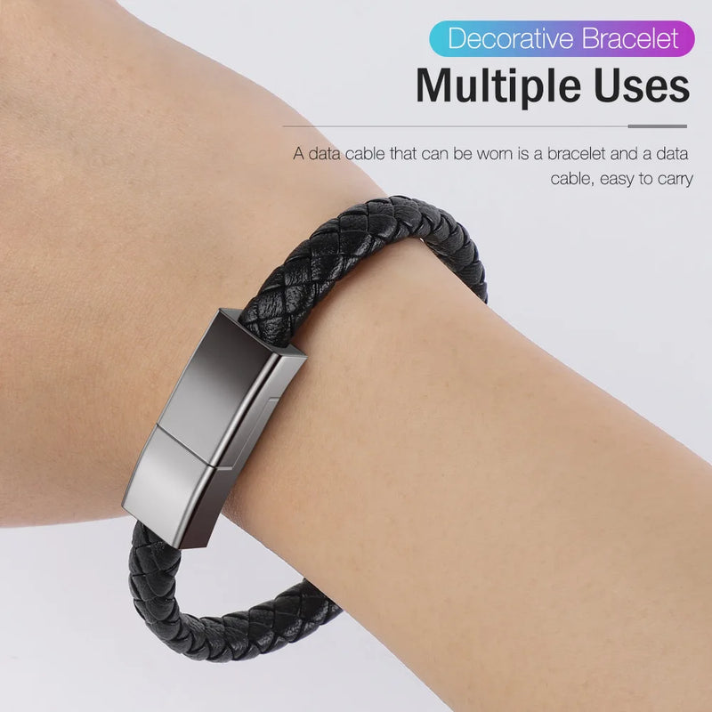 Pulseira Cabo de Carregamento Portátil