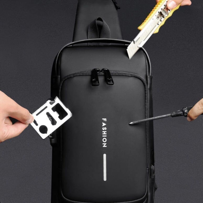 Mochila Antifurto com Senha USB - Slim Bag
