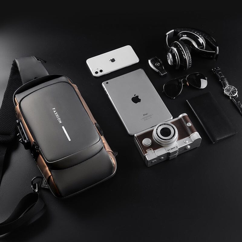Mochila Antifurto com Senha USB - Slim Bag