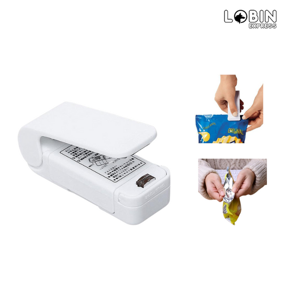 Mini Seladora de Embalagens Portátil