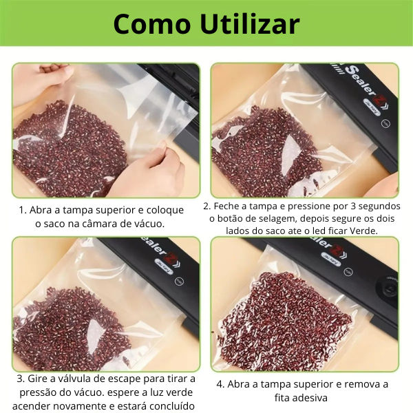 Seladora a Vácuo - PreserverFood