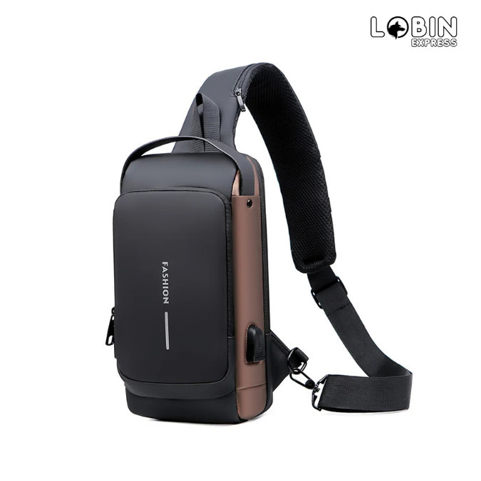 Mochila Antifurto com Senha USB - Slim Bag
